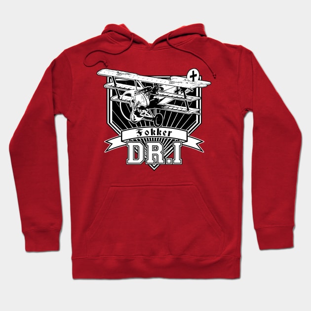 Fokker DR1 Hoodie by CoolCarVideos